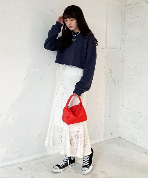 EPIMI E'PIMMY（エピミエピミー）の「レースマーメイドスカート（スカート・レディース・ブルー/ベージュ/オフホワイト/ブラック・MEDIUM）」の18枚目の写真