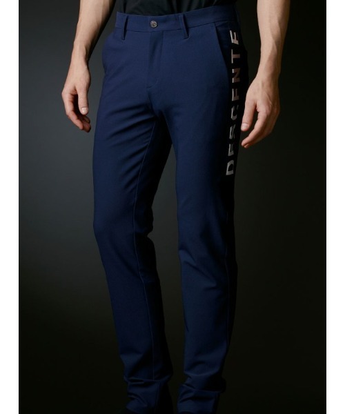 ミックスストレッチロゴプリントパンツ【ECO】【UV】 メンズ ウェア ロングパンツ ボトムス ゴルフ スポーツ