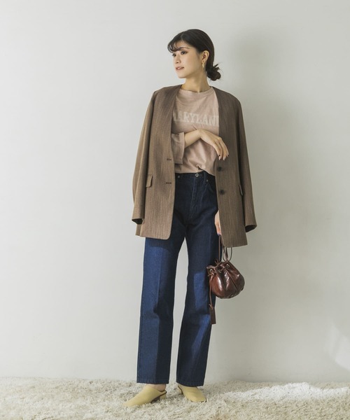 URBAN RESEARCH（アーバンリサーチ）の「FOOTBALLカットソー（Tシャツ/カットソー・レディース・ピンク/グリーン/オートミール・FREE）」の18枚目の写真