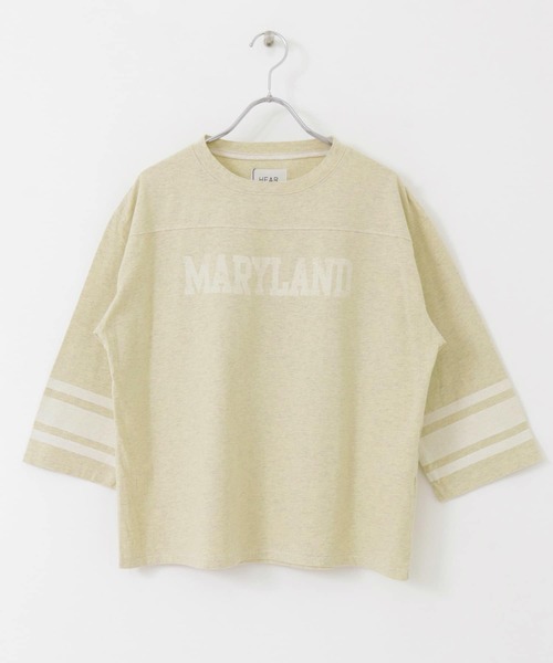 URBAN RESEARCH（アーバンリサーチ）の「FOOTBALLカットソー（Tシャツ/カットソー・レディース・ピンク/グリーン/オートミール・FREE）」の8枚目の写真