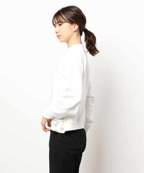 SCOTCH&SODA（スコッチアンドソーダ）の「【SCOTCH & SODA】カットソー（Tシャツ/カットソー・レディース・オフホワイト/ダークラベンダー・2）」の3枚目の写真