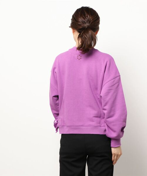 SCOTCH&SODA（スコッチアンドソーダ）の「【SCOTCH & SODA】カットソー（Tシャツ/カットソー・レディース・オフホワイト/ダークラベンダー・2）」の5枚目の写真