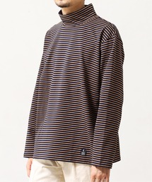 FIDELITY | ◆【FIDELITY / フィデリティ】バスクボーダーモックネック(Tシャツ/カットソー)