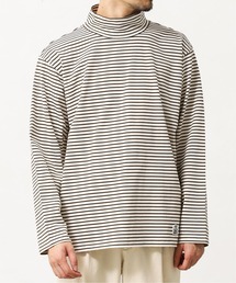 FIDELITY | ◆【FIDELITY / フィデリティ】バスクボーダーモックネック(Tシャツ/カットソー)