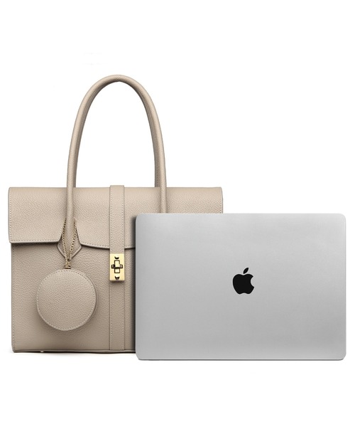 【グッシオゴールドラベル】エレガンストートバッグ＠BAILA掲載オンオフ兼用ビジネストートPC/A4対応