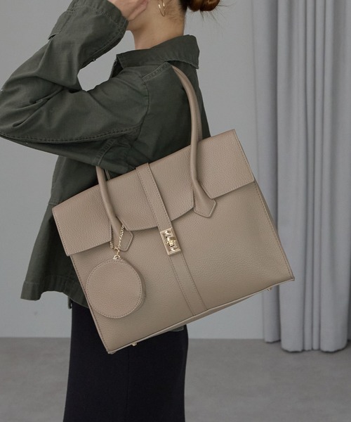 グッシオ ゴールドラベル】エレガンストートバッグ オンオフ兼用