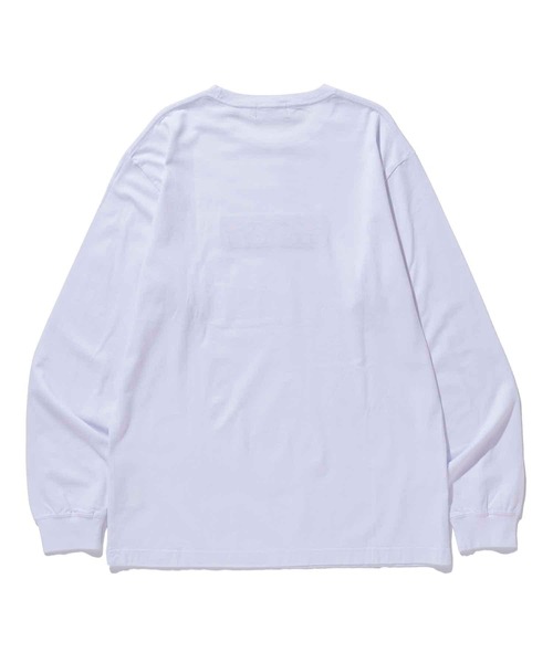 XLARGE（エクストララージ）の「MOUNTAIN LOGO L/S TEE（Tシャツ/カットソー・メンズ・ホワイト/ブラック/ライトパープル・S/M/L/XL）」の7枚目の写真