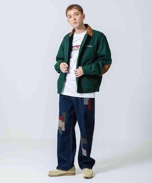 XLARGE（エクストララージ）の「MOUNTAIN LOGO L/S TEE（Tシャツ/カットソー・メンズ・ホワイト/ブラック/ライトパープル・S/M/L/XL）」の15枚目の写真