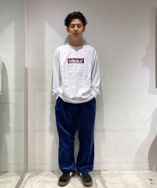 XLARGE（エクストララージ）の「MOUNTAIN LOGO L/S TEE（Tシャツ/カットソー・メンズ・ホワイト/ブラック/ライトパープル・S/M/L/XL）」の21枚目の写真