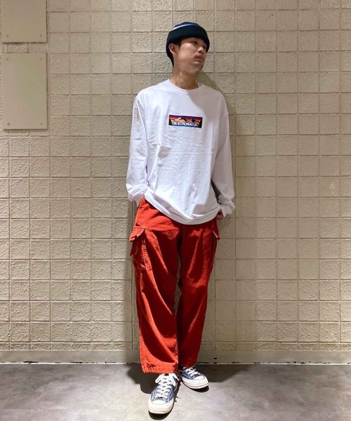 XLARGE（エクストララージ）の「MOUNTAIN LOGO L/S TEE（Tシャツ/カットソー・メンズ・ホワイト/ブラック/ライトパープル・S/M/L/XL）」の22枚目の写真