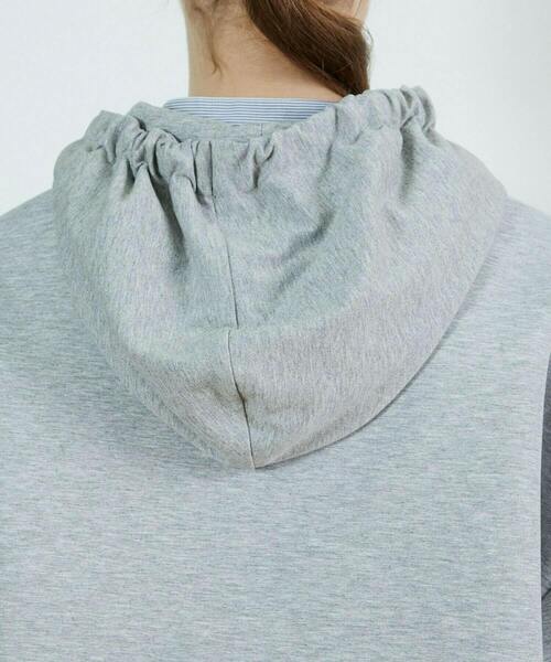 FRAPBOIS（フラボア）の「PARK リボンパーカー（パーカー・レディース・ブラック/グレー・1/2）」の8枚目の写真