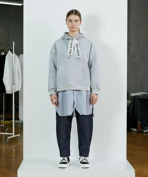 FRAPBOIS（フラボア）の「PARK リボンパーカー（パーカー・レディース・ブラック/グレー・1/2）」の15枚目の写真