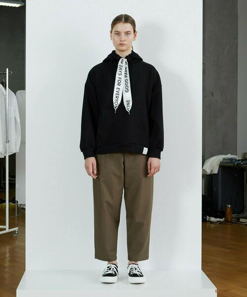 FRAPBOIS（フラボア）の「PARK リボンパーカー（パーカー・レディース・ブラック/グレー・1/2）」の20枚目の写真