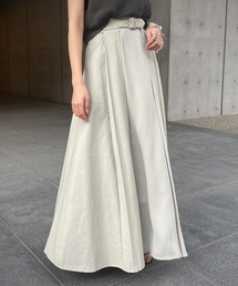 【&g’aime】デニムレイヤードスカート