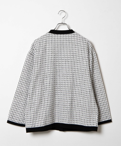 WEGO(ウィゴー)の「WEGO/レトロBIGカーデ(その他トップス・レディース・ホワイト・FREE)」の2枚目の写真