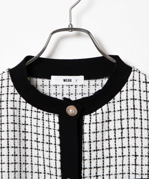 WEGO(ウィゴー)の「WEGO/レトロBIGカーデ(その他トップス・レディース・ホワイト・FREE)」の11枚目の写真