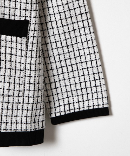 WEGO(ウィゴー)の「WEGO/レトロBIGカーデ(その他トップス・レディース・ホワイト・FREE)」の7枚目の写真