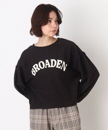 Cutie Blonde | 【久保乃々花さん着用商品】【S-L】ウラケ裏使いロゴプルオーバージャージ(スウェット)