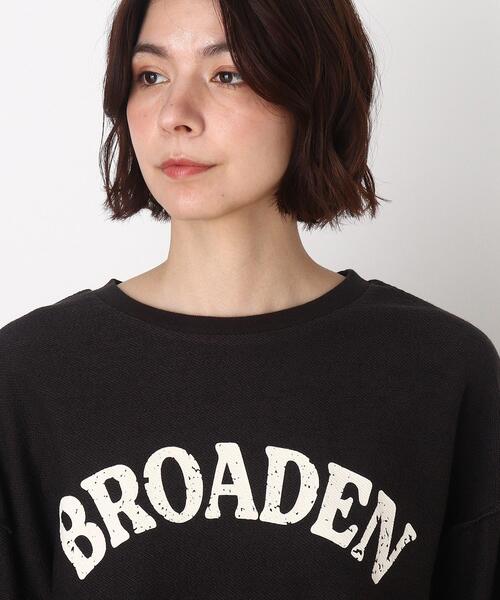 Cutie Blonde（キューティーブロンド）の「◆【S-L】ウラケ裏使いロゴプルオーバージャージ（スウェット・レディース・キャメル/ブルー/グレー系その他・02/01/03）」の7枚目の写真