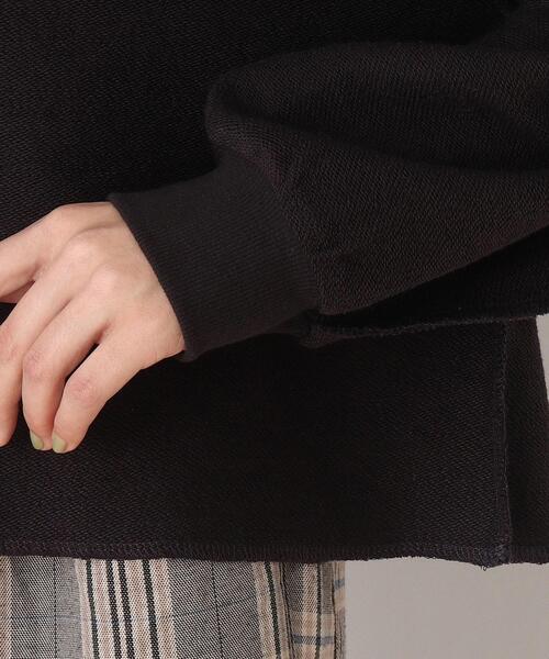 Cutie Blonde（キューティーブロンド）の「◆【S-L】ウラケ裏使いロゴプルオーバージャージ（スウェット・レディース・キャメル/ブルー/グレー系その他・02/01/03）」の9枚目の写真