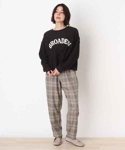 Cutie Blonde（キューティーブロンド）の「◆【S-L】ウラケ裏使いロゴプルオーバージャージ（スウェット・レディース・キャメル/ブルー/グレー系その他・02/01/03）」の10枚目の写真