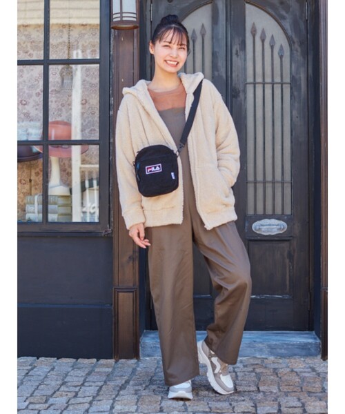 Cutie Blonde（キューティーブロンド）の「◆【S-L】ウラケ裏使いロゴプルオーバージャージ（スウェット・レディース・キャメル/ブルー/グレー系その他・02/01/03）」の12枚目の写真