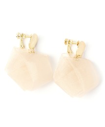 オーガンジークラフトイヤリング