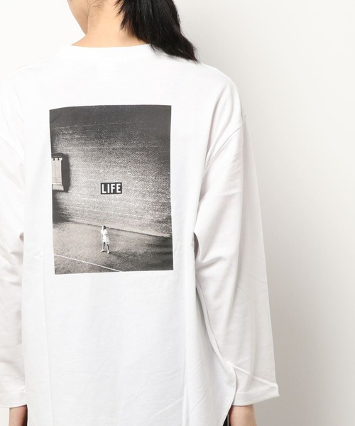 COLONY 2139（コロニートゥーワンスリーナイン）の「LIFEコラボプリント長袖Tシャツ/ロンT（Tシャツ/カットソー・レディース・ホワイト系その他2/ホワイト/ホワイト系その他/ブラック/その他35・FREE）」の18枚目の写真