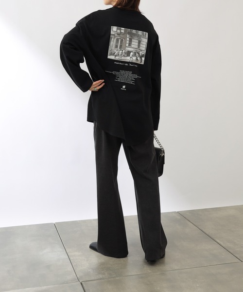 COLONY 2139（コロニートゥーワンスリーナイン）の「LIFEコラボプリント長袖Tシャツ/ロンT（Tシャツ/カットソー・レディース・ホワイト系その他2/ホワイト/ホワイト系その他/ブラック/その他35・FREE）」の13枚目の写真