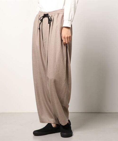 my beautiful landlet(マイビューティフルランドレット)の「【my beautiful landlet】 wool flannel back warp pants(その他パンツ・メンズ・ブラウン/ベージュ/ブラック・1/0)」の15枚目の写真
