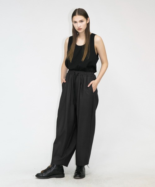 my beautiful landlet(マイビューティフルランドレット)の「【my beautiful landlet】 wool flannel back warp pants(その他パンツ・メンズ・ブラウン/ベージュ/ブラック・1/0)」の10枚目の写真