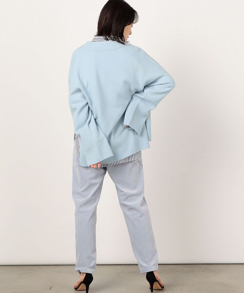 NOLLEY’S(ノーリーズ)の「◇【WEB限定カラーあり】別珍ストレッチイージーテーパードパンツ(その他パンツ・レディース・オフホワイト/サックスブルー/ラベンダー・40/34/36/38)」の21枚目の写真