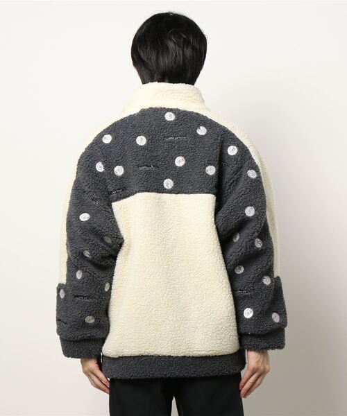 ScoLar Parity（スカラーパリティ）の「クマドット刺繍ボアブルゾン