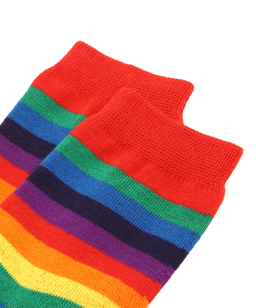 WEGO（ウィゴー）の「WEGO/レインボーソックス（ソックス/靴下・レディース・その他1/その他2・FREE）」の3枚目の写真