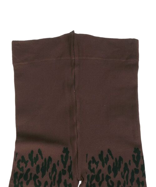 UN3D.（アンスリード）の「【FAKUI】レオパードタイツ（タイツ/ストッキング・レディース・ブラウン・FREE）」の4枚目の写真