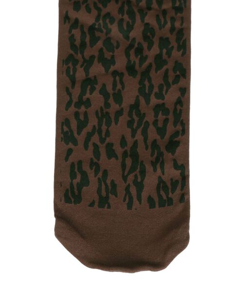 UN3D.（アンスリード）の「【FAKUI】レオパードタイツ（タイツ/ストッキング・レディース・ブラウン・FREE）」の5枚目の写真