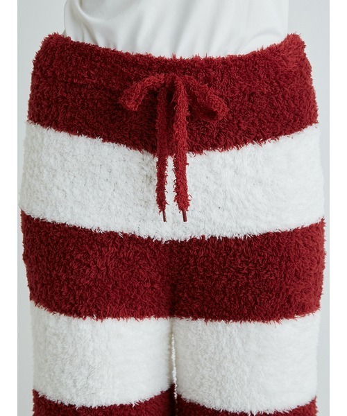 gelato pique（ジェラートピケ）の「【クリスマス】ジェラート2ボーダーロングパンツ（ルームウェア/パジャマ・レディース・レッド/ミント・FREE）」の12枚目の写真