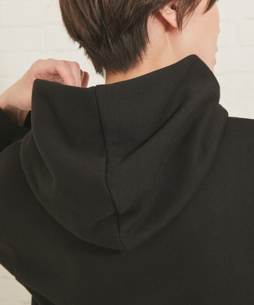 DRESKIP(ドレスキップ)の「◆裏起毛パーカー(パーカー・レディース・ブラック/オリーブ/オフホワイト/ナチュラル/ライトパープル・04/02/03)」の9枚目の写真