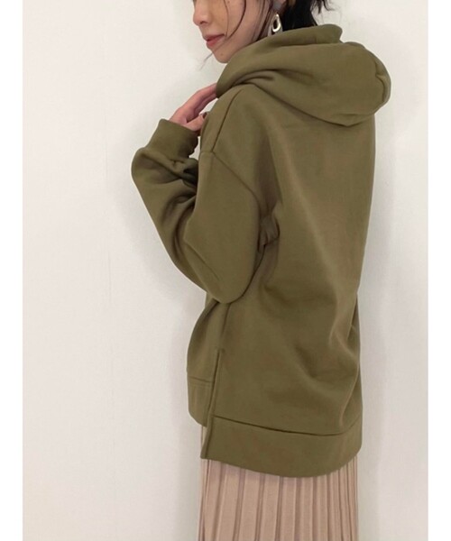 DRESKIP(ドレスキップ)の「◆裏起毛パーカー(パーカー・レディース・ブラック/オリーブ/オフホワイト/ナチュラル/ライトパープル・04/02/03)」の20枚目の写真