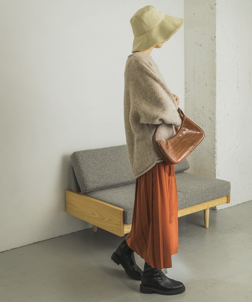 URBAN RESEARCH（アーバンリサーチ）の「カラープリーツスカート（スカート・レディース・パープル/グリーン/オレンジ系その他・FREE）」の20枚目の写真