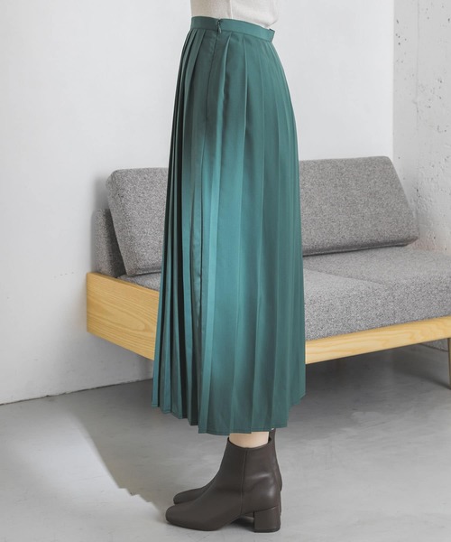 URBAN RESEARCH（アーバンリサーチ）の「カラープリーツスカート（スカート・レディース・パープル/グリーン/オレンジ系その他・FREE）」の8枚目の写真