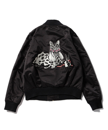 ヒグチユウコ　マミダス　スカジャン Amazon.co.jp: ボリス雑貨店 ヒグチユウコ スカジャン 月と太陽