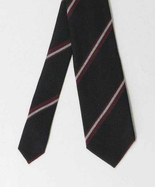 green label relaxing（グリーンレーベルリラクシング）の「＜Cesare Gatti（チェザーレ ガッティ）＞WL 8.0cm ストライプ2 ネクタイ（ネクタイ・メンズ・ネイビー/ダークブラウン/ダークグリーン・FREE）」の5枚目の写真