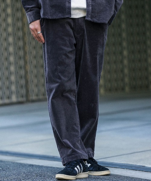 URBAN RESEARCH Sonny Label（アーバンリサーチサニーレーベル）の「コーデュロイワイドテーパードパンツ（その他パンツ・メンズ・ブラウン/アイボリー/チャコールグレー・MEDIUM/LARGE）」の4枚目の写真