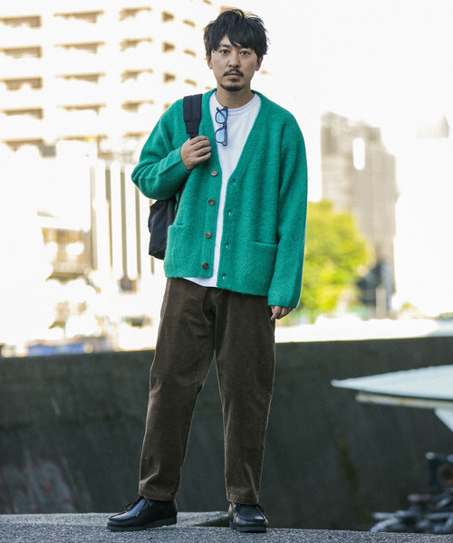 URBAN RESEARCH Sonny Label（アーバンリサーチサニーレーベル）の「コーデュロイワイドテーパードパンツ（その他パンツ・メンズ・ブラウン/アイボリー/チャコールグレー・MEDIUM/LARGE）」の7枚目の写真