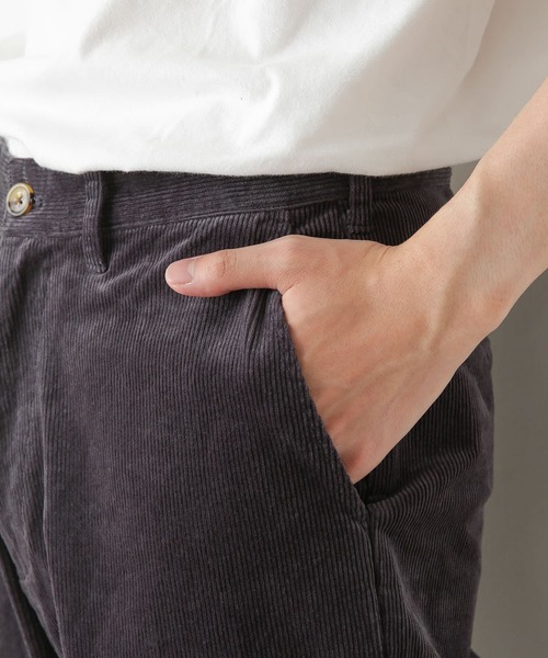 URBAN RESEARCH Sonny Label（アーバンリサーチサニーレーベル）の「コーデュロイワイドテーパードパンツ（その他パンツ・メンズ・ブラウン/アイボリー/チャコールグレー・MEDIUM/LARGE）」の10枚目の写真