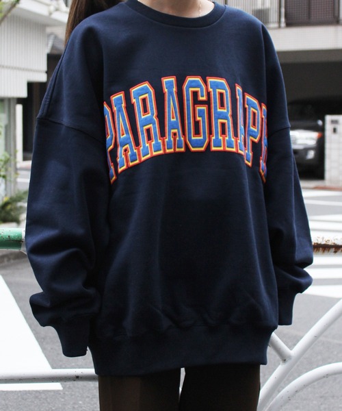 Paragraph(パラグラフ)の「【Paragraph】パラグラフ フロントロゴ クラシックフォームスウェット CLASSIC FOAM MTM NO.018(スウェット・メンズ・チャコールグレー/ライトグレー/ネイビー/グリーン/ライトイエロー・FREE)」の4枚目の写真