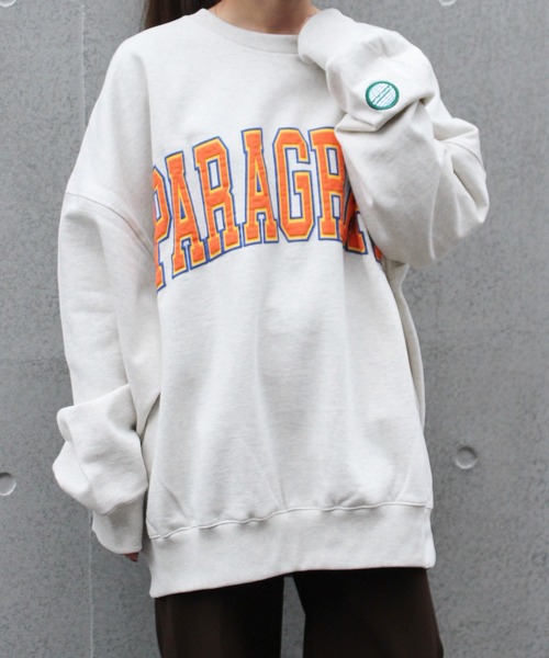 Paragraph(パラグラフ)の「【Paragraph】パラグラフ フロントロゴ クラシックフォームスウェット CLASSIC FOAM MTM NO.018(スウェット・メンズ・チャコールグレー/ライトグレー/ネイビー/グリーン/ライトイエロー・FREE)」の5枚目の写真