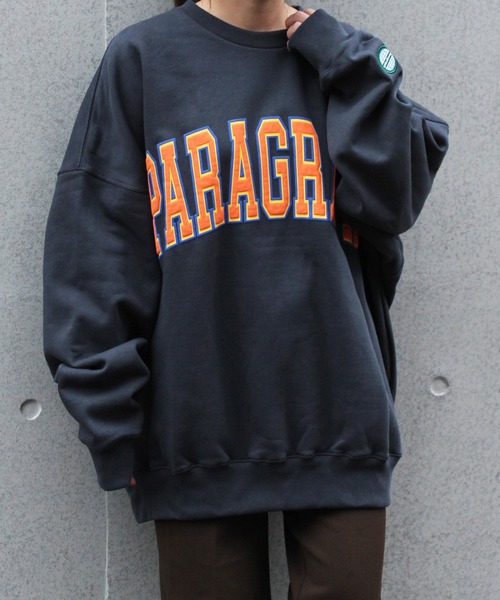 Paragraph(パラグラフ)の「【Paragraph】パラグラフ フロントロゴ クラシックフォームスウェット CLASSIC FOAM MTM NO.018(スウェット・メンズ・チャコールグレー/ライトグレー/ネイビー/グリーン/ライトイエロー・FREE)」の16枚目の写真