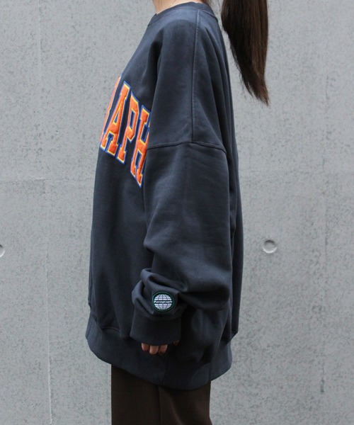 Paragraph(パラグラフ)の「【Paragraph】パラグラフ フロントロゴ クラシックフォームスウェット CLASSIC FOAM MTM NO.018(スウェット・メンズ・チャコールグレー/ライトグレー/ネイビー/グリーン/ライトイエロー・FREE)」の18枚目の写真